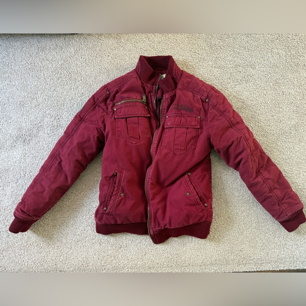 Red Bomber Jacket - image 1